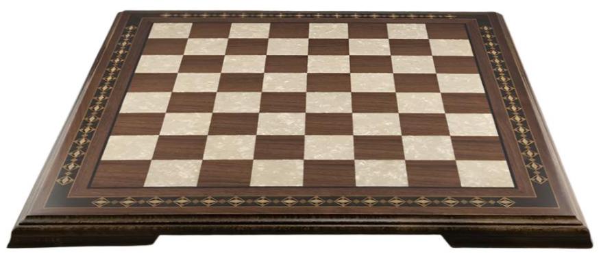 Mini Chess Board Walnut & Eco Mother Of Pearl – Studio Anne Carlton