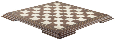 Chess Board 50cm - Walnut & Eco Mother Of Pearl