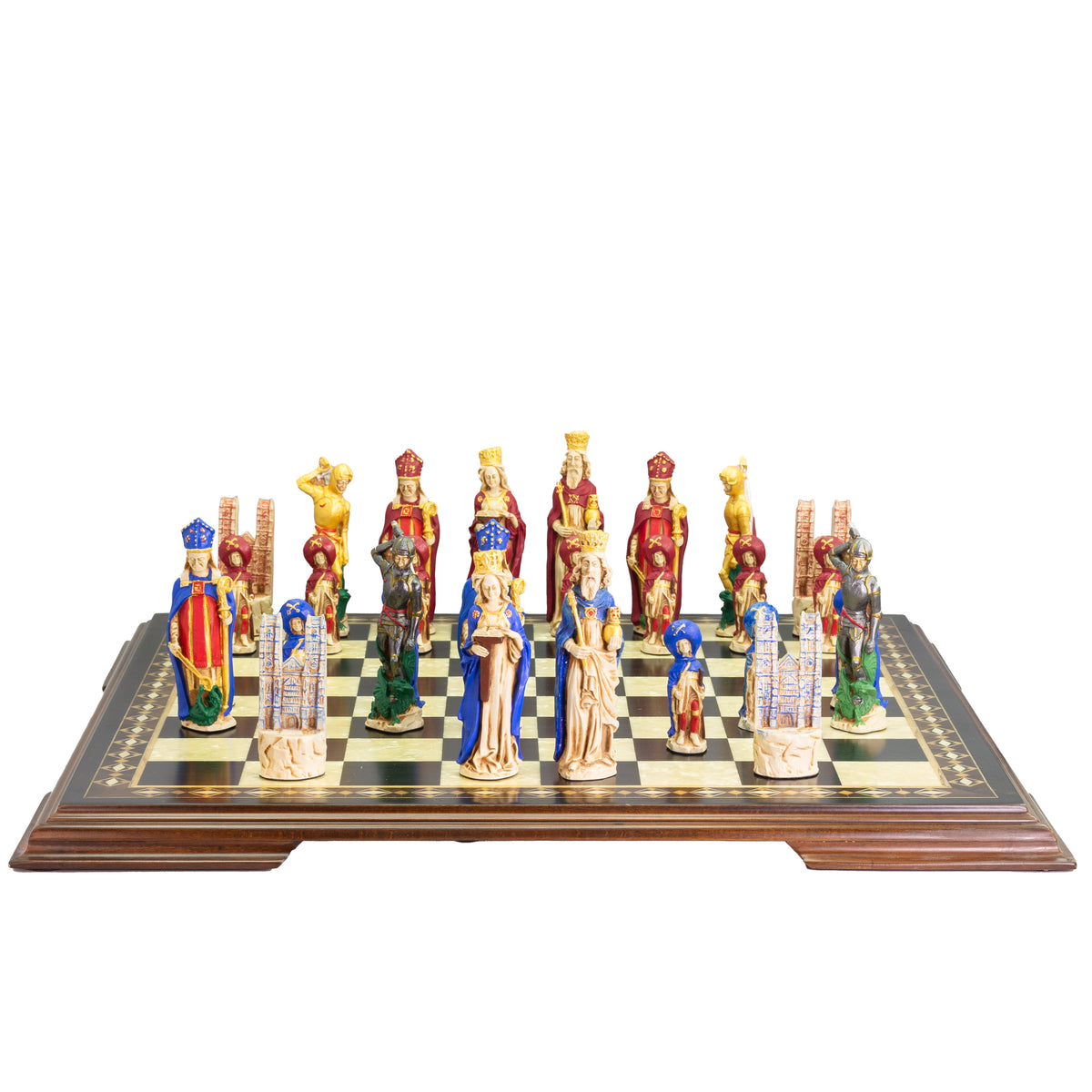 Westminster Abbey - Hand Painted Chess Set