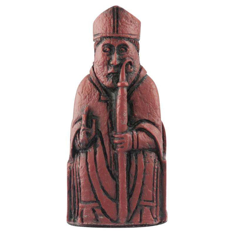 A handmade recreation of The Isle of Lewis Bishop Chess Piece, from the oldest known chess set.
