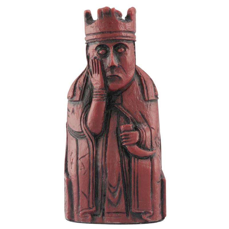 A handmade recreation of The Isle of Lewis Queen Chess Piece, from the oldest known chess set.
