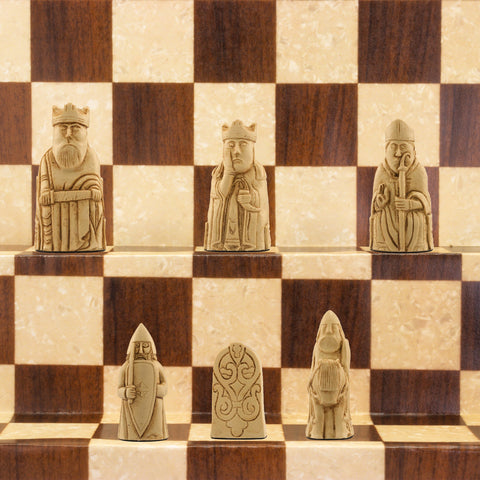 Isle of Lewis - Mini Chess Set (Unpainted)