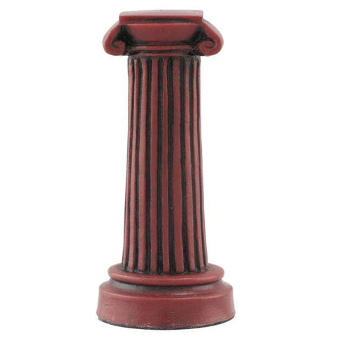 Roman - Burgundy & Ivory Chess Set