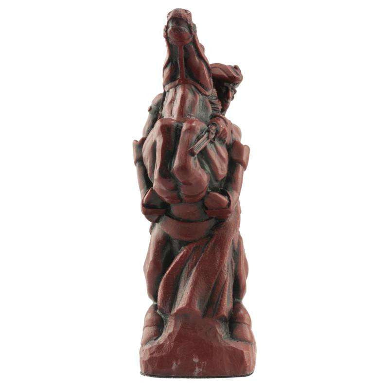 A handmade chess piece featuring an important figure from The Battle of Culloden.