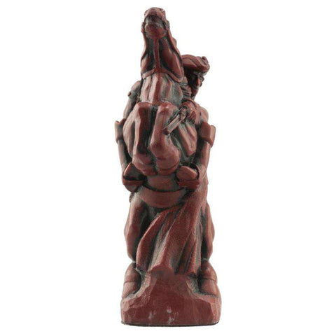 A handmade chess piece featuring an important figure from The Battle of Culloden.