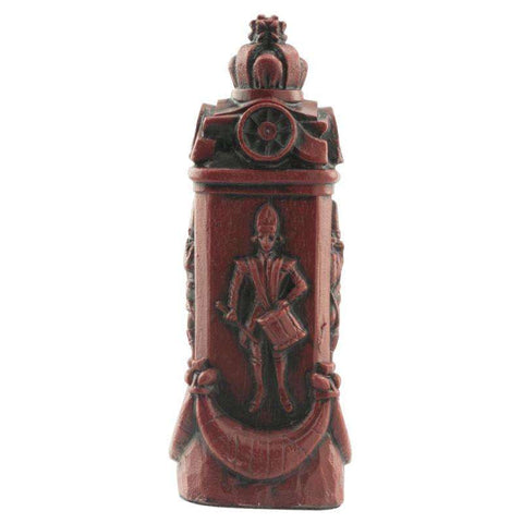 A handmade chess piece featuring an important figure from The Battle of Culloden.