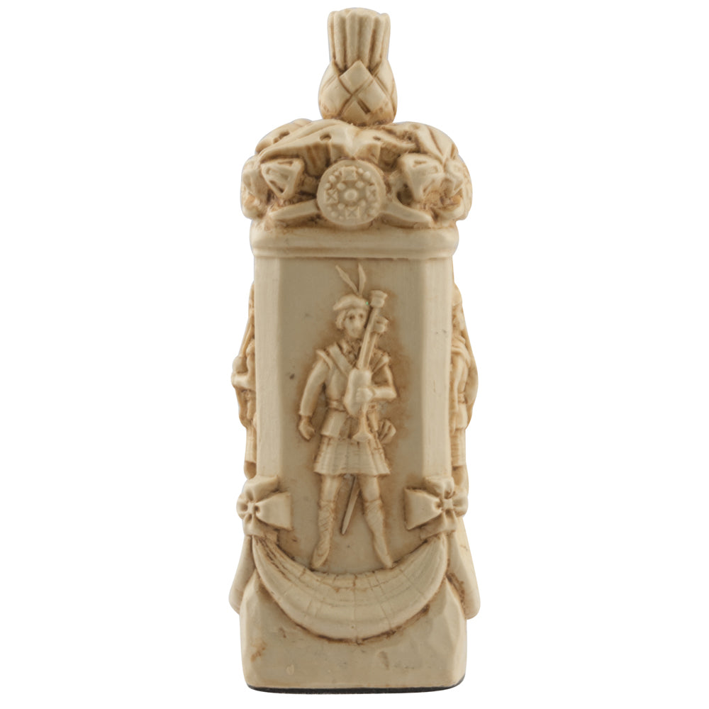 A handmade chess piece featuring an important figure from The Battle of Culloden.