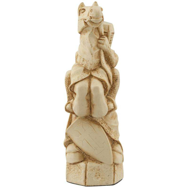 A handmade chess piece depicting a Tuetonic Knight from The Crusades.

There were many Christian Knights who fought in the various Crusades, although sometimes the differing group of Knights would fight amongst themselves causing disunity. The Knights of the Temple, The Knights of the Order of St John of Jerusalem and the Teutonic Knights were all famous orders, whose original purpose was to protect pilgrims on their travels to and from the Holy Land.