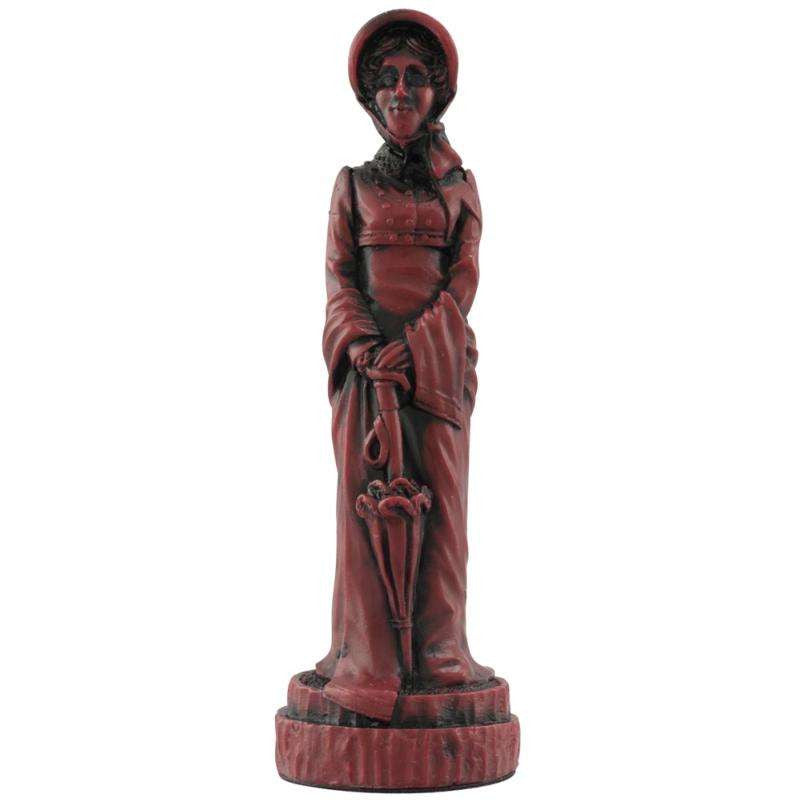 A handmade chess piece depicting an important figure from the Battle of Waterloo.