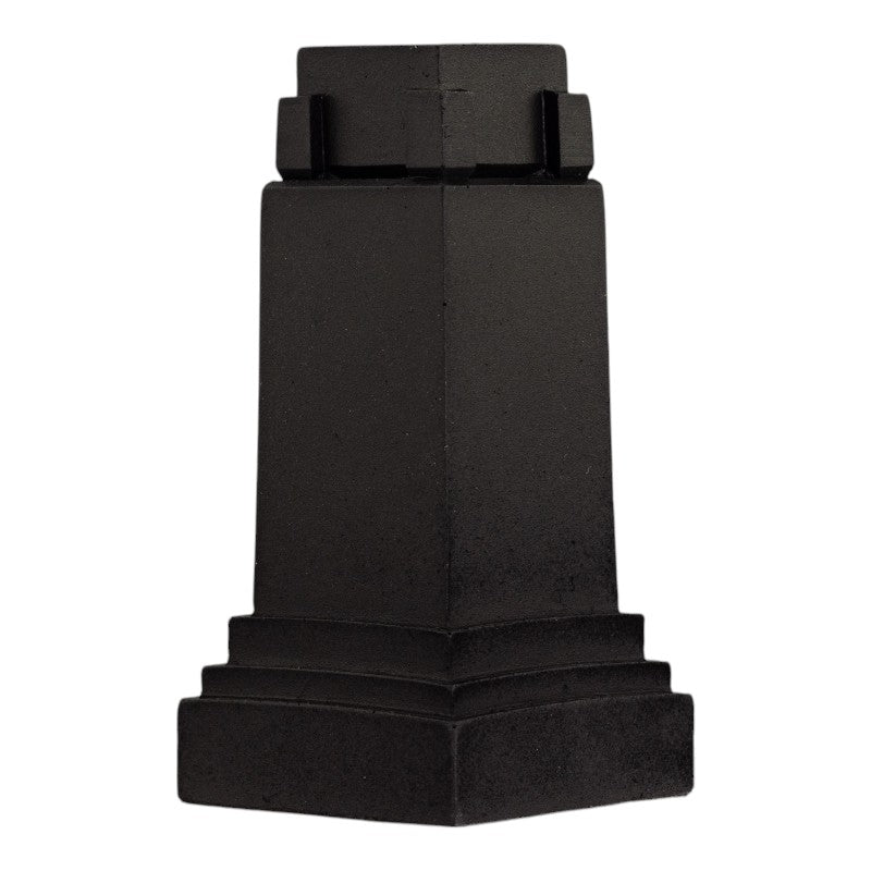 A handmade Art Deco Chess Piece (Rook).