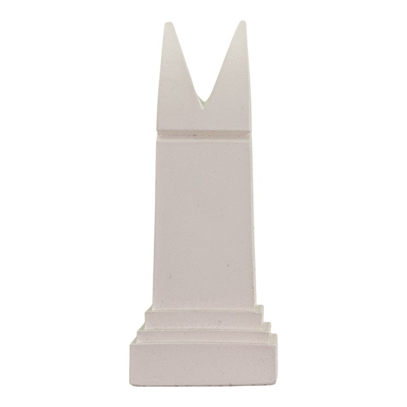 A handmade Art Deco Chess Piece (Bishop).