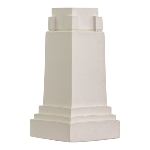 A handmade Art Deco Chess Piece (Rook).