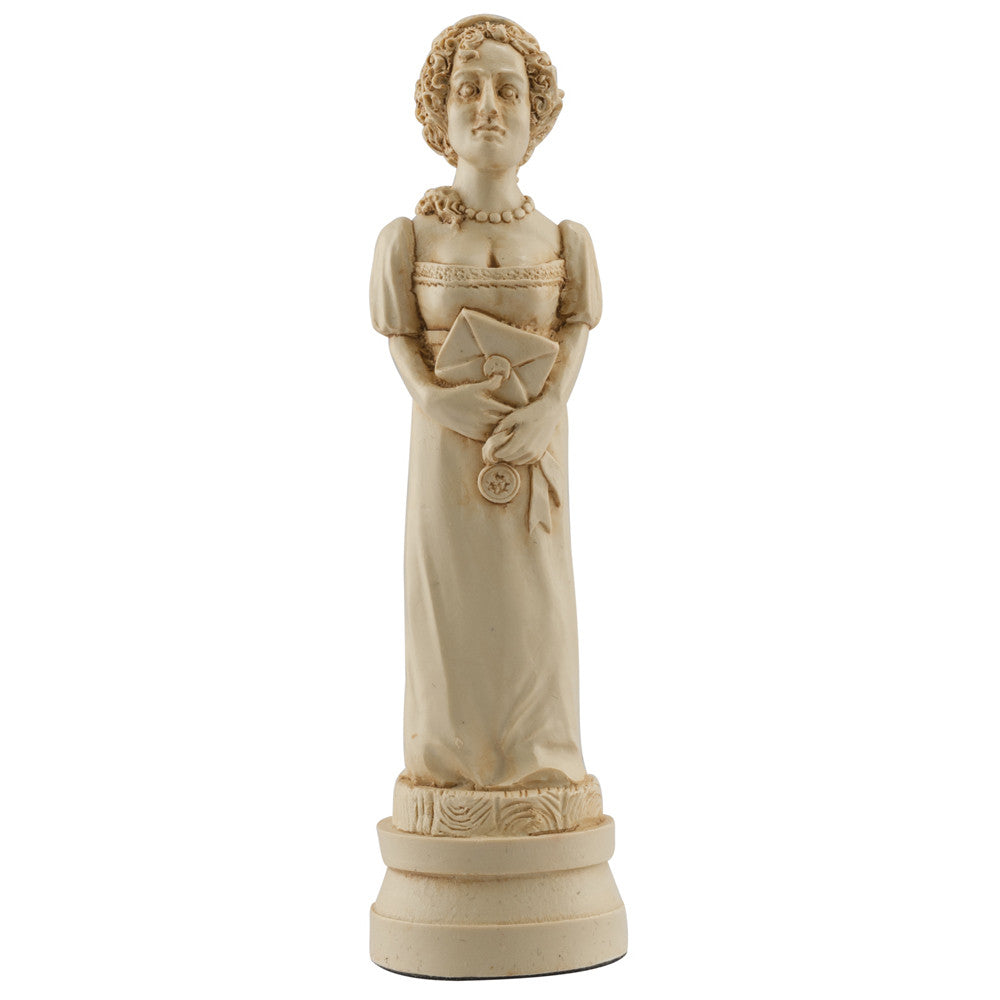 A handmade chess piece depicting an important figure from the Battle of Trafalgar.