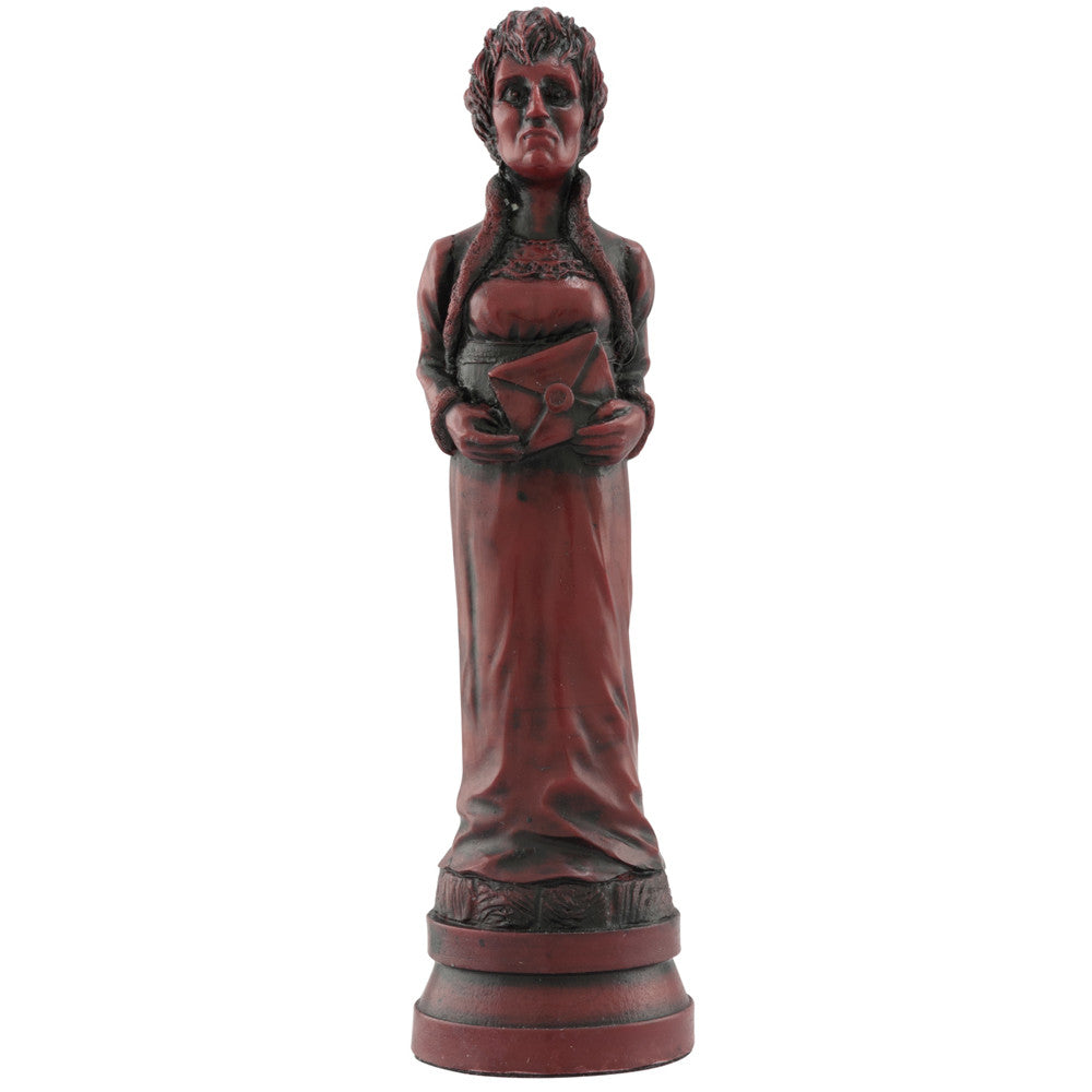 A handmade chess piece depicting an important figure from the Battle of Trafalgar.