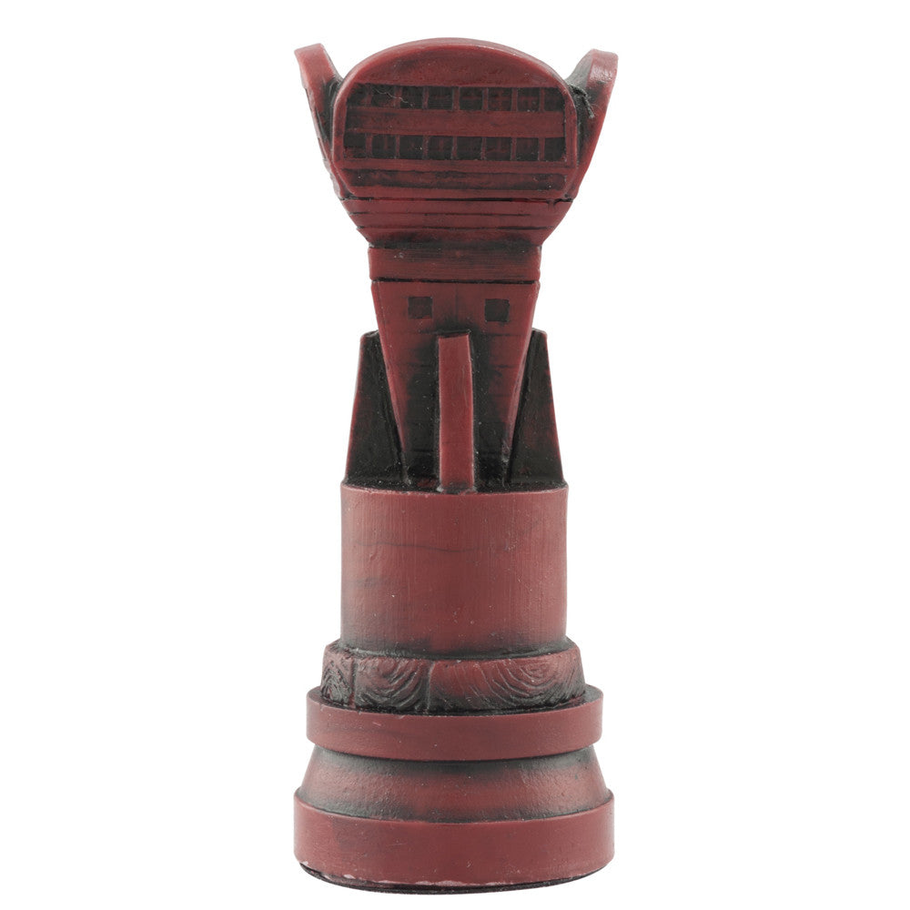 A handmade chess piece depicting an important figure from the Battle of Trafalgar.