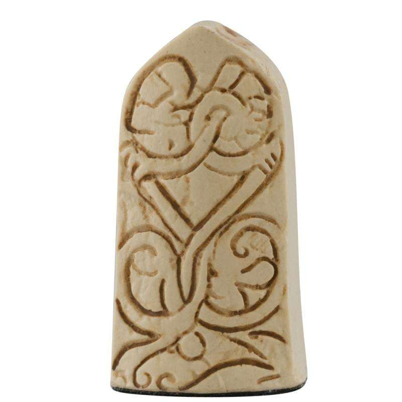 A handmade recreation of The Isle of Lewis Pawn Chess Piece, from the oldest known chess set.
