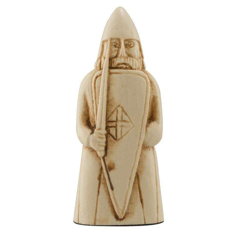 A handmade recreation of The Isle of Lewis Rook Chess Piece, from the oldest known chess set.
