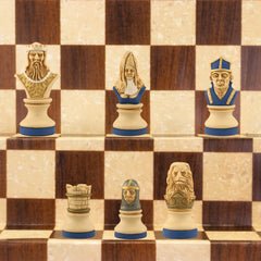 Richard the Lionheart - Hand Painted Chess Set