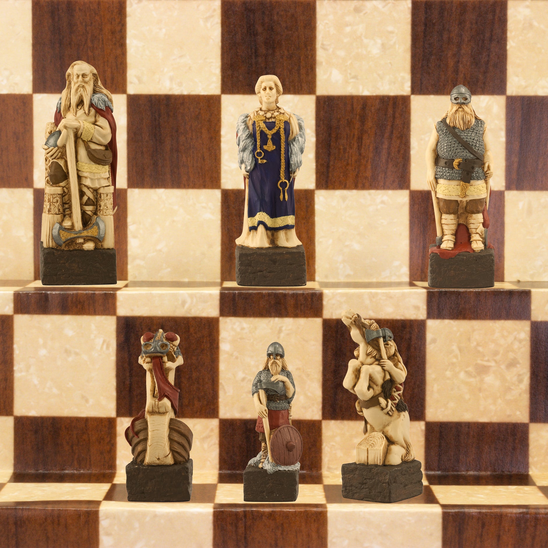 Themed Chess Pieces – Studio Anne Carlton