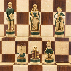 Shakespeare & the Globe - Hand Painted Chess Set