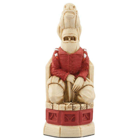 Hand painted themed Knight chess piece depicting Nick Bottom, from a Midsummer Knight's Dream.
