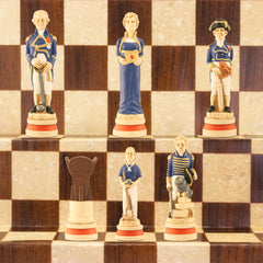 Battle of Trafalgar - Hand Painted Chess Set