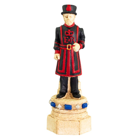 Tower of London - Hand Painted Chess Set