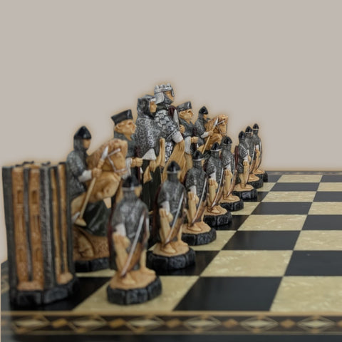 Battle of Hastings Painted Chess Set - OLD VERSION