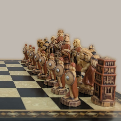 Battle of Hastings Painted Chess Set - OLD VERSION