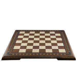 Mini Chess Board Walnut & Eco Mother Of Pearl – Studio Anne Carlton