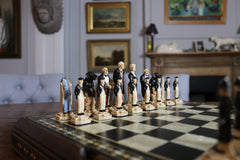 Sherlock Holmes - Hand Painted Chess Set