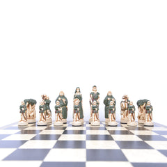 Robin Hood - Hand Painted Chess Set