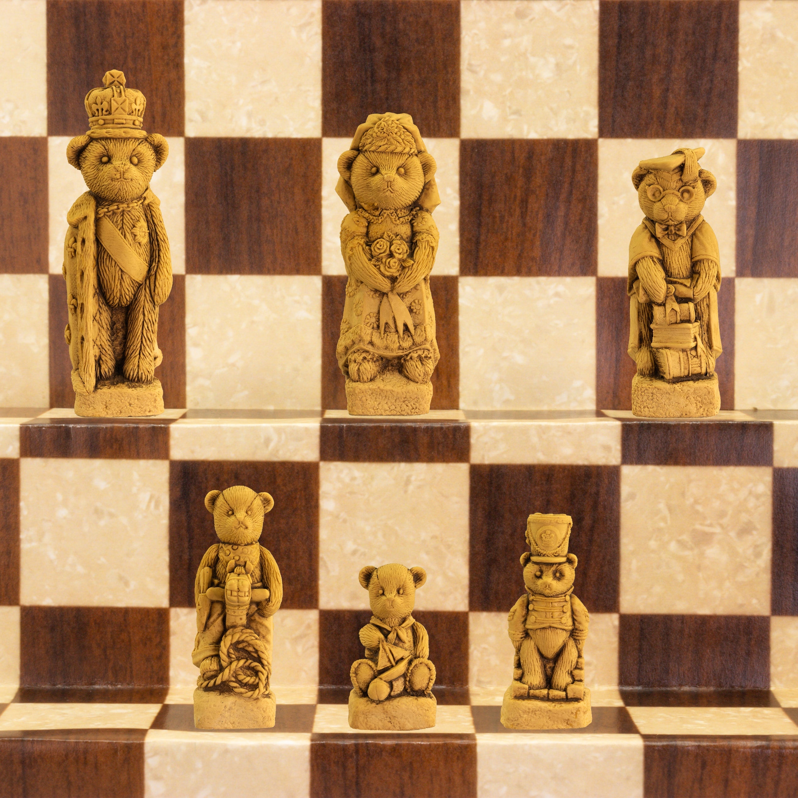 Teddy Bear - Chess Set - Featured In "Paddington In Peru"