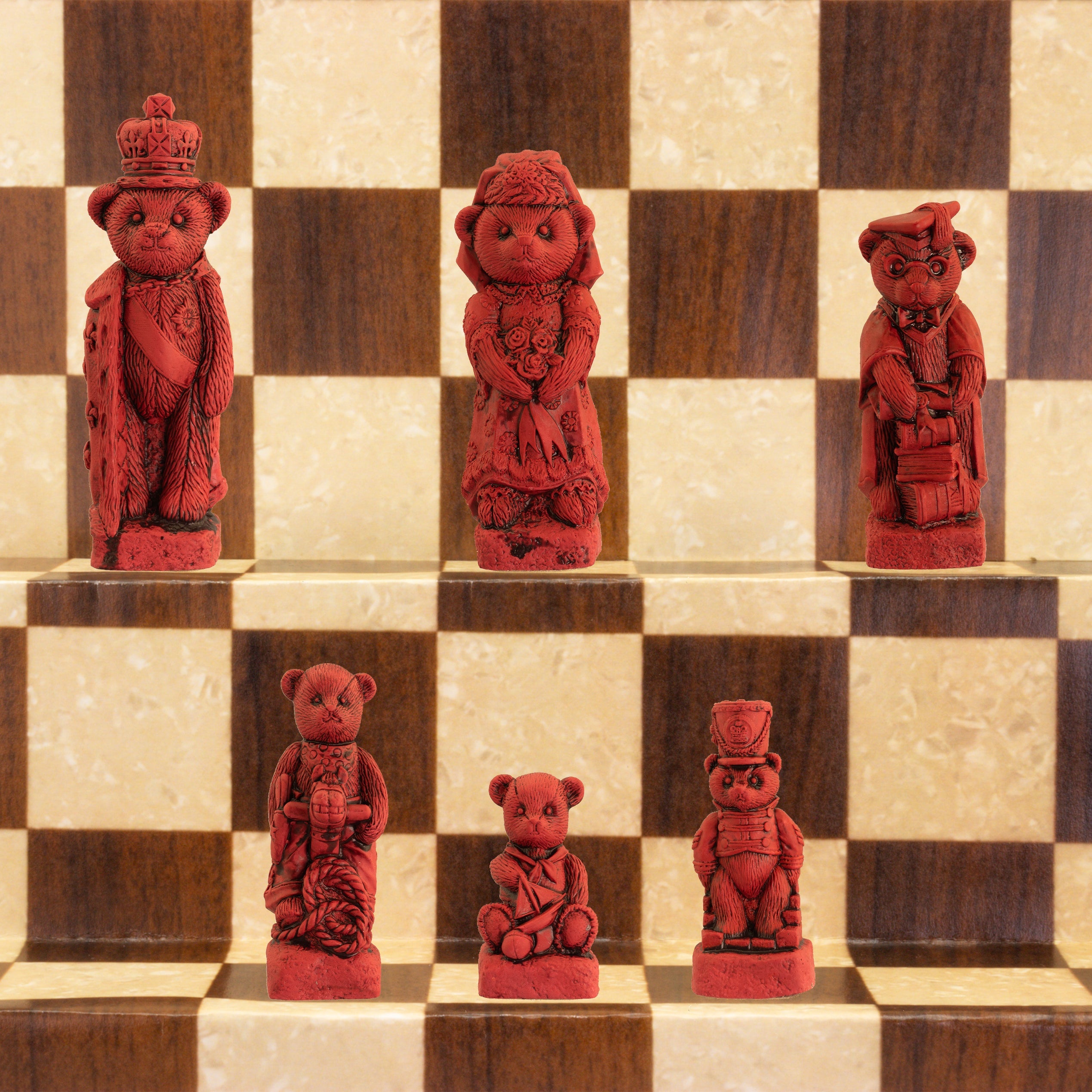 Teddy Bear - Chess Set - Featured In "Paddington In Peru"