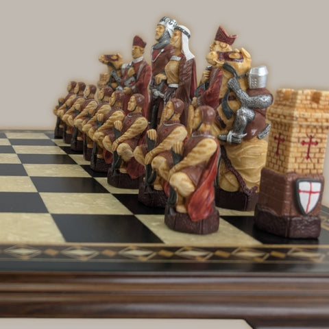 Crusades Painted Chess Set - OLD VERSION