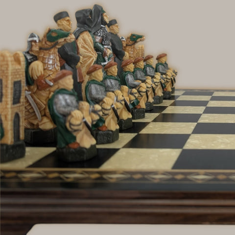 Crusades Painted Chess Set - OLD VERSION