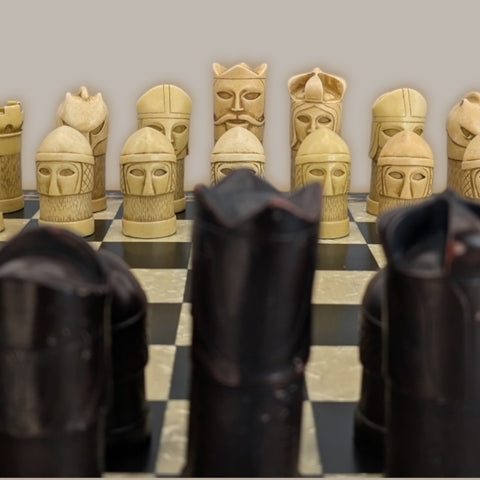 Medieval Masked Chess Set - OLD VERSION